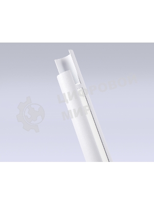 Светильник Ambrella light TN71342 WH белый LED 10W 4200K D60*900