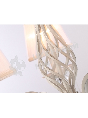 Светильник Ambrella light TR4547/5 WH/SL белый/серебро E14/5 max 40W D565*500
