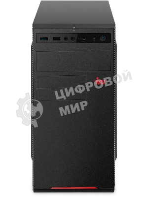 Компьютер IRU Planio 310H6SEV MT i3 12100 (3.3) 16Gb SSD 512Gb UHDG 730 FreeDOS GbitEth 400W черный (RUS) (2112845)