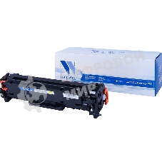 Картридж лазерный NVPrint совместимый HP CC532A/Canon718 Yellow для LJ Color CP2025/Canon i-SENSYSLBP-7200C(2800k)