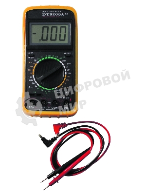 Мультиметр Ресанта DT 9205A 61/10/506 3,5 разр ж/к дисплей, 32 режимов