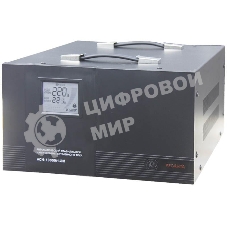 Стабилизаторы напряжения Ресанта АСН-10 000/1-ЭМ 63/1/8 Стабилизатор 220В±2%, Габариты 400х323х183, Вес 24 кг