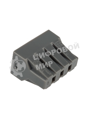 Экспресс-клемма с пастой Rexant 8-проводная до 2,5 мм², серый (50 шт./уп.) (773-308)