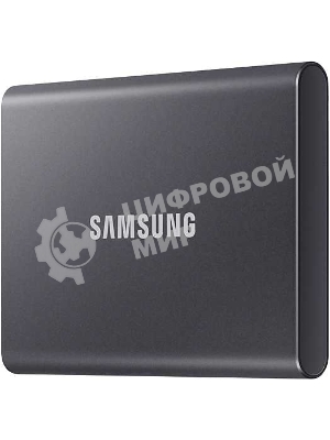 Внешний SSD Samsung T7, 2TB, USB 3.2 Gen 2 Type-C, R/W 1050/1000, титан