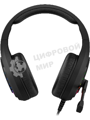 Гарнитура Bloody G230P чёрный, проводная, USB, подсветка