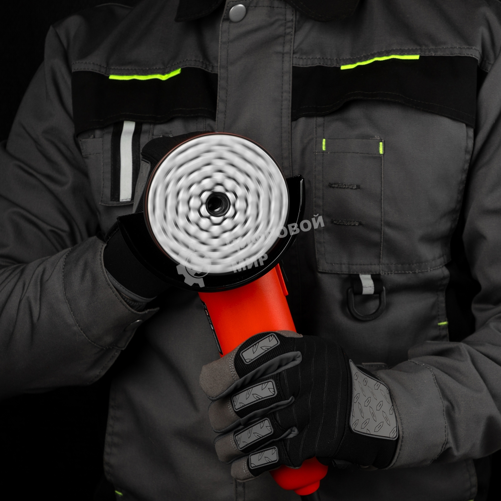 Алмазный гибкий шлифовальный круг Matrix, 100 мм, P 400, сухое шлифование, 5 шт.