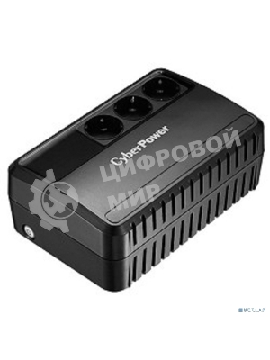 Источник бесперебойного питания CyberPower BU725E 725VA/390W (3 EURO) 