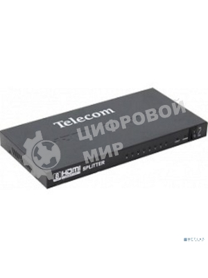 Разветвитель HDMI 1=>8 Telecom  <TTS5030>, каскадируемый , 1.4v+3D