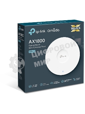 Потолочная двухдиапазонная точка доступа Wi-Fi TP-Link EAP610 AX1800