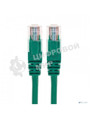 Патч-корд U/UTP Rexant cat.6, RJ45-RJ45, неэкранированный, 26AWG, LSZH, зеленый, 1 м