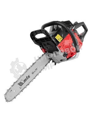 Пила цепная бензиновая MTX S-5218, шина 45 см, 52см3, 3 л.с., шаг 0,325, паз 1,5 мм, 72 зв