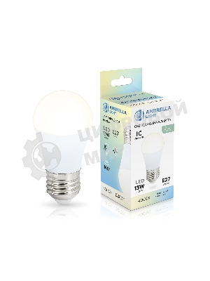Лампа светодиодная 451304 LED G45 13W IC E27 4000K 175-265V