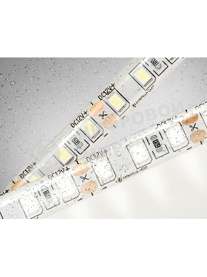 Светодиодная лента Ambrella light GS1202 2835 120Led/ 9.6W m/ 12V IP65 4500K/ 5000*8*2.27mm (2 конт.)