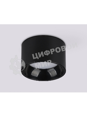 Светильник Ambrella light TN52894 SBK/GBK черный песок/черный глянец GX53 max 12W D97*60