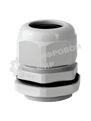 Зажим кабельный с контргайкой DKC 53100 IP68, PG29, д.15 - 25 мм
