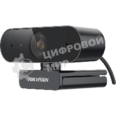 Камера Web Hikvision DS-U04 2K черный 4Mpix (2560x1440) USB2.0 с микрофоном