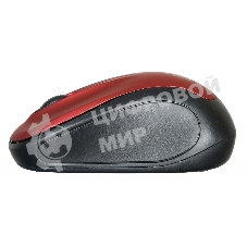 Мышь беспроводная Oklick 665MW черный/красный, 1000 dpi, радиоканал, USB, кнопки - 3