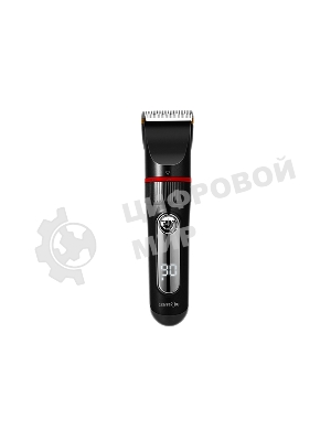 Машинка для стрижки волос Centek CT-2101 черный 3 Вт, LED, Li-Ion1200 до 3 часов, USB зарядка, 6 насадок