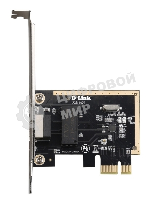 Сетевой адаптер Gigabit Ethernet D-Link DGE-560T/20/D1A PCI Express (упак.:20шт)