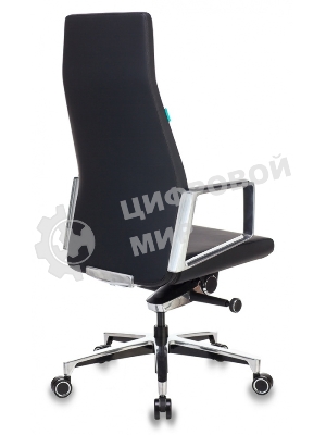Кресло Бюрократ JONS/BLACK черный, кожа
