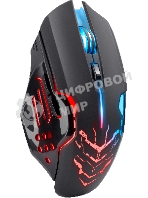 Мышь беспроводная Defender Katana GM-511 черный, 3200 dpi, радиоканал, USB, кнопки - 6