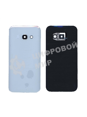 Задняя крышка для Samsung A320 Galaxy A3 (2017) синий