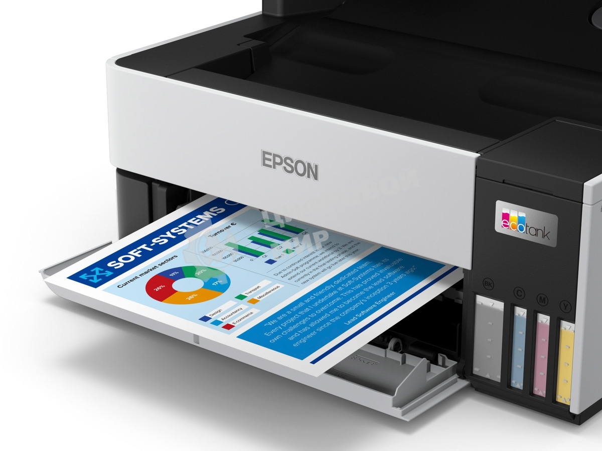 МФУ струйное Epson L6490 (C11CJ88405), A4, цветной, печ. до 17 стр/мин. (ч/б) до 9.5 стр/мин. (цвет), 1200 x 4800 dpi (печать) 1200x2400dpi (скан.), USB, RJ-45, Wi-Fi