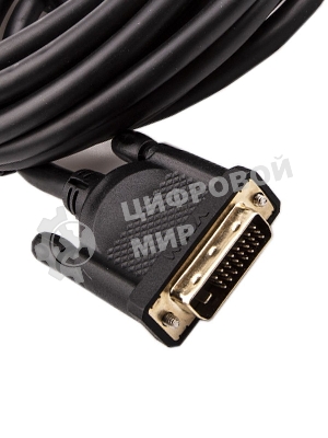 Кабель HDMI AM/DVI(24+1)M, 5м, CU, 1080P@60Hz, 2F, VCOM CG484GD-5M