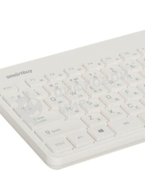 Комплект клавиатура+мышь Smartbuy 220349AG беспроводной, USB, 1600 DPI, белый