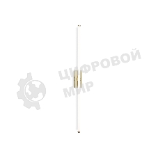 Настенный светодиодный светильник Ambrella light FL6124 GD золото 14W 3000K-6400K 610*45*80
