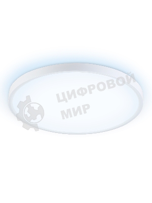 Потолочный светодиодный светильник Ambrella light FZ3005 WH белый IP44 33W+10W 6400+6400К D370*40 (Без ПДУ)