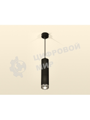 Светильник Ambrella Light XP6313001 SBK/CL черный песок/прозрачный MR16 GU5.3 (A2302, C6343, A2061, C6313, N6150)