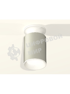 Светильник Ambrella Light XS6314061 SGR/SWH серый песок/белый песок MR16 GU5.3 (N6901, C6314, N6101)