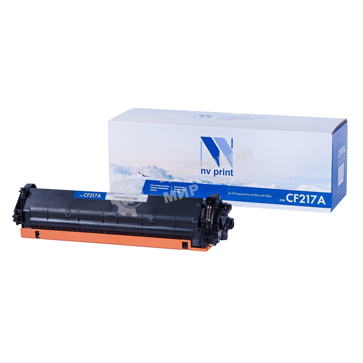 Картридж лазерный NVPrint совместимый NV-CF217A (без чипа) для HP LaserJet Pro M102/MFP M130 (1600k)