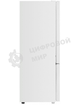 Холодильник Maunfeld MFF144SFW белый глянц. двухкамерный 154/52л морозилка снизу, ручная разморозка