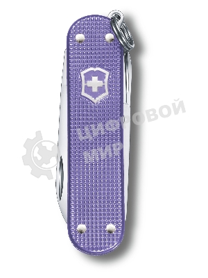 Нож перочинный Victorinox Classic Electric Lavender (0.6221.223G) 58мм 7 функций карт.коробка