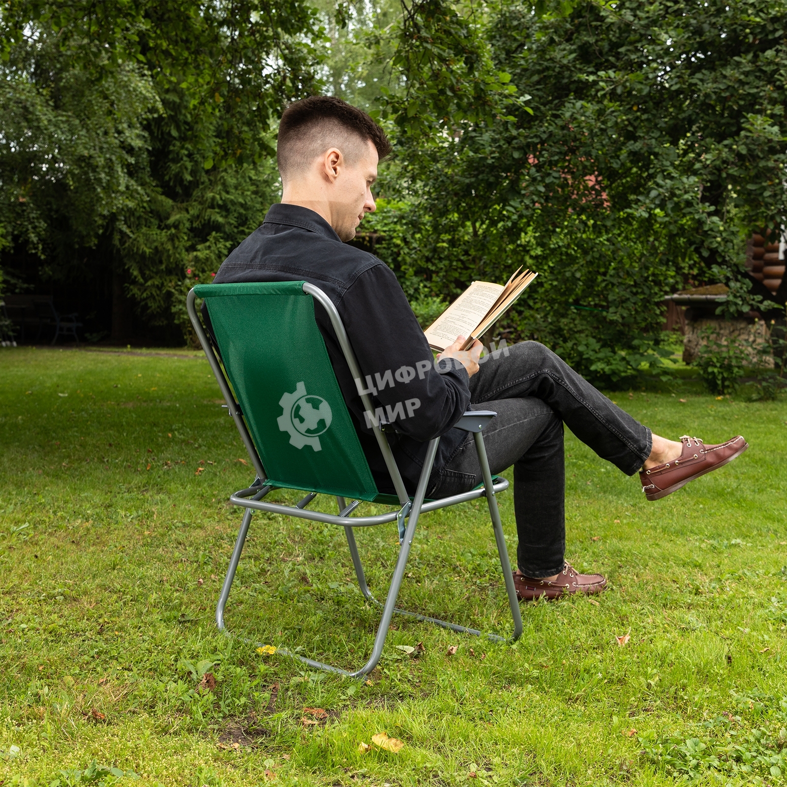 Стул складной Camping Palisad с подлок. 60х53х75 см