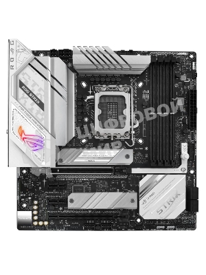 Материнская плата ASUS ROG STRIX B760-G GAMING WIFI, LGA 1700, Intel B760, 4xDDR5, 4xSATA, 2xM.2, 1xPCIe 5.0 x16, 1xPCIe 4.0 x4, 1xHDMI, 1xDP, 1x 2.5Gb LAN, 1xUSB-A 3.2 Gen 2, 2xUSB-A 3.2 Gen 1, 4xUSB-A 2.0, 1xUSB-C 3.2 Gen 1, 1xUSB-C 3.2 Gen 2x2, 5x3.5 мм, 7.1, mATX