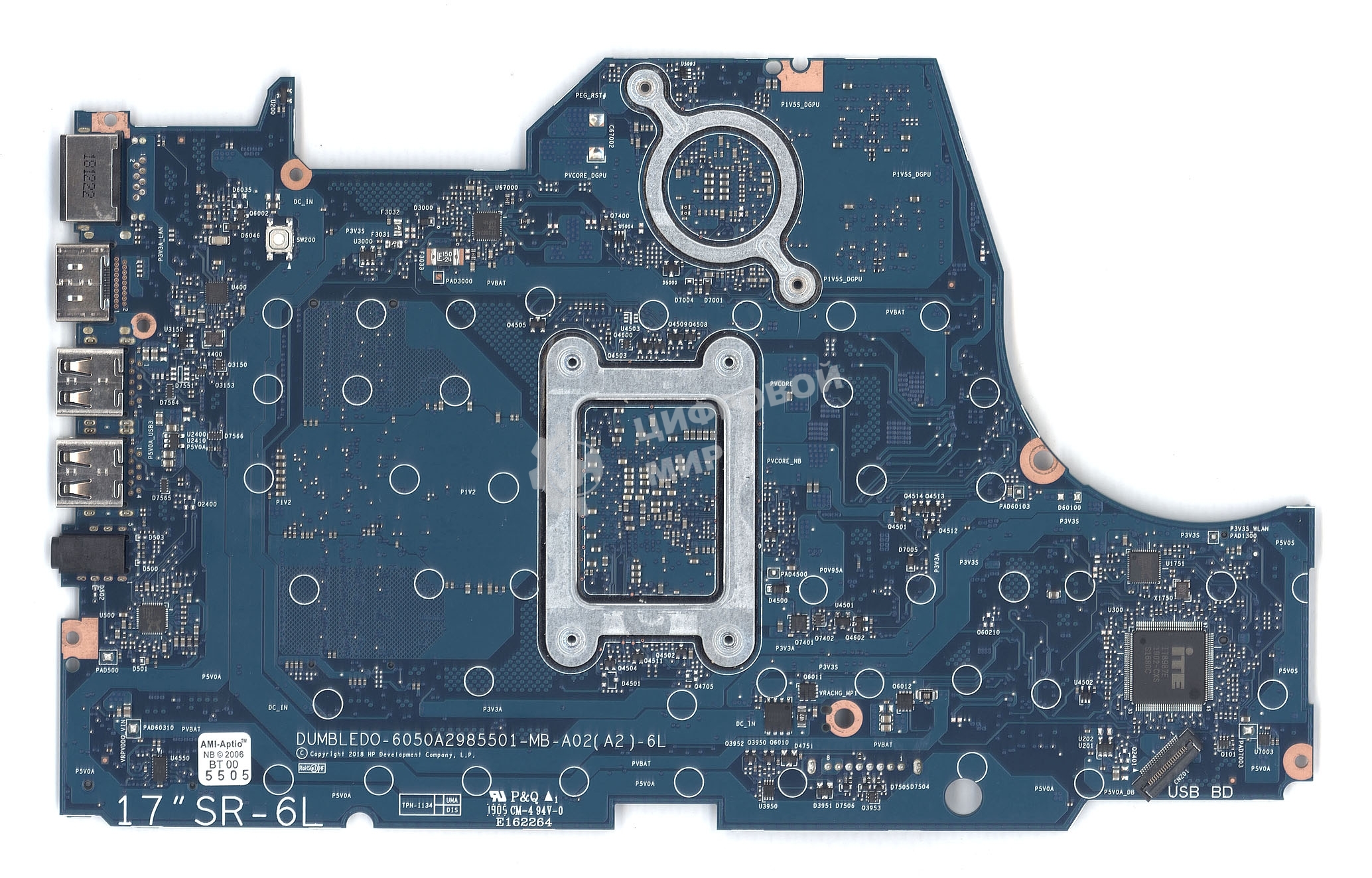 Материнская плата HP 17-CA A9-9425 Radeon 530 2Гб