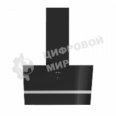 Вытяжка наклонная Elikor Rise BK 60 черный, 60 см, 750 куб. м/ч, 56 дБ