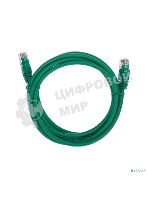 Патч-корд U/UTP Rexant cat.6, RJ45-RJ45, неэкранированный, 26AWG, LSZH, зеленый, 2 м