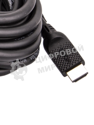 Кабель HDMI AM/DVI(24+1)M, 5м, CU, 1080P@60Hz, 2F, VCOM CG484GD-5M