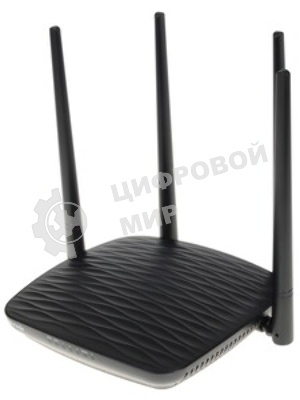 Маршрутизатор Tenda AC5 1200Mbps 11AC wave2Router, MU-MIMO,1Ghz CPU，4X5dbi Antennas, 1X100Mbps WAN, 3x100Mbps LAN,WiFi On/Off Switch,Universal Rep