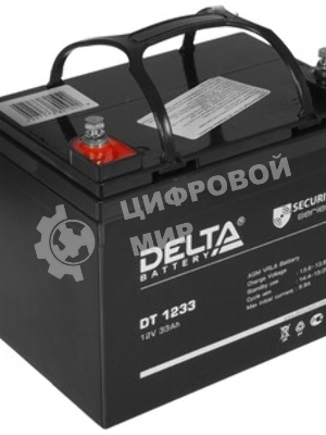 Батарея Delta DT 1233 (33 А\ч, 12В) свинцово- кислотный аккумулятор