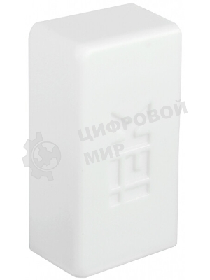 Заглушка КМЗ 100х60 ЭЛЕКОР (уп.2шт) IEK CKMP10D-Z-100-060-K01
