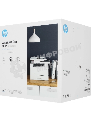 МФУ лазерное HP LaserJet Pro 4103fdn (2Z628A), A4, ч/б, печ. до 40 стр/мин., скан. до 29 стр/мин. (ч/б) 20 стр/мин. (цвет), 1200 x 1200 dpi, USB, RJ-45, Air Print, Mopria