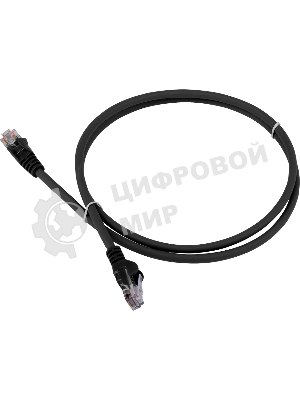 Патч-корд LANMASTER LSZH UTP кат.6, 7.0 м, черный