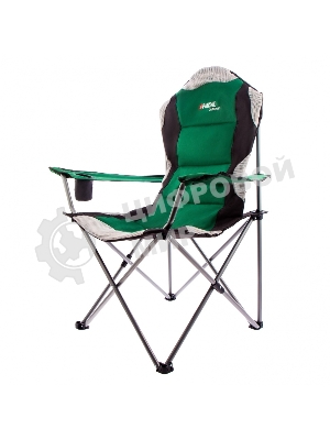 Кресло складное Palisad Camping с подлокотниками и подстаканником 60x60x110/92 см