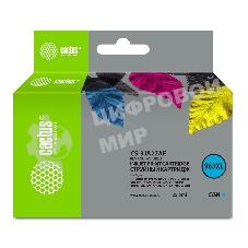 Картридж струйный Cactus CS-3JA27AE 963XL (есть ограничения по прошивке) голубой (25.5 мл) для HP OfficeJet Pro 9010/9010e/9012/9014/9015/9016/9019