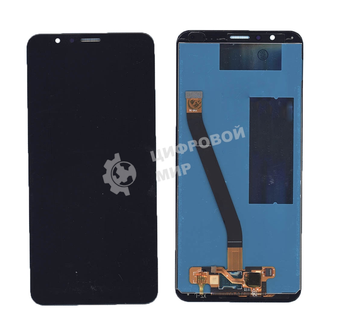 Дисплей для Huawei Honor 7X черный